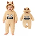 thumbnail image 1 of Baby Girls Long Sleeve Hooded Jumpsuit Animal Halloween Party Clothes Toddler Girls Halloween Size 18-24 Months, 1 of 7