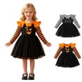 thumbnail image 1 of Baby Girls Long Sleeve Tutu Tulle Dresses Cat Costume Cosplay Costume Toddler Halloween Outfit Girls Size 2-3 Years, 1 of 7