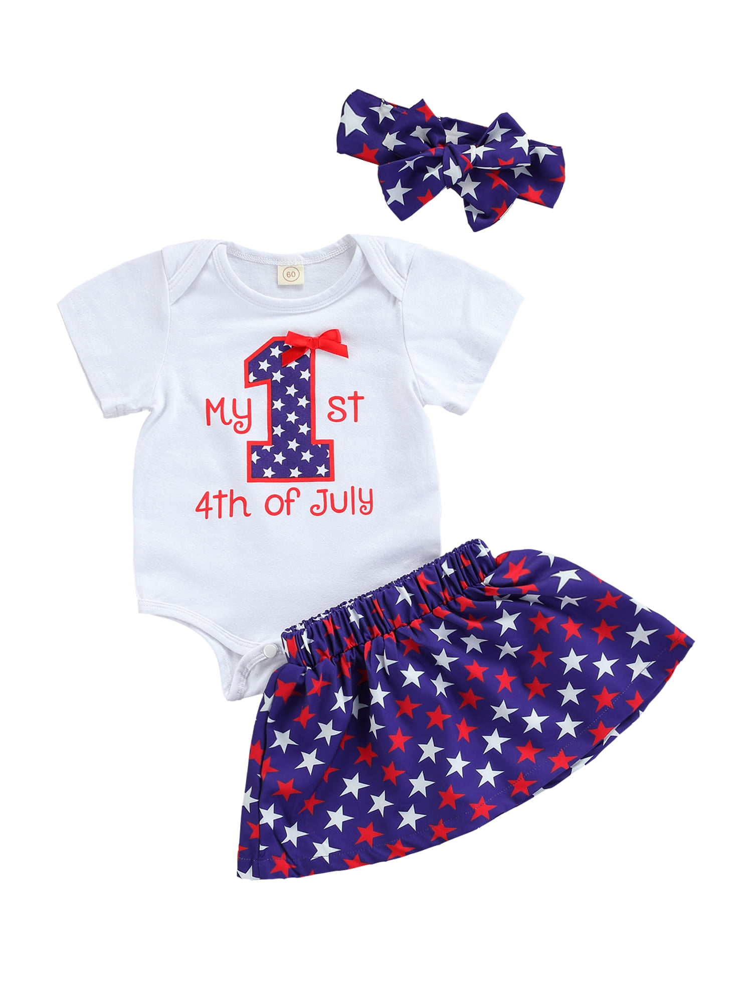 Baby girl first hotsell 4th of july outfit