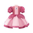 thumbnail image 1 of Baby Girls Peach Princess Dress Wedding Halloween Party Fancy Outfits, 1 of 7