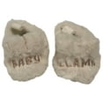 thumbnail image 1 of Baby Girls Plush Fuzzy Baby Llama Slippers House Shoes 6-9 Months, 1 of 1