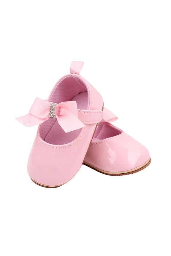 Baby Girls Princess Shoes Cat Pattern Mary Jane Flats Walking Shoes