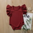 thumbnail image 1 of Baby Girls Rompers, Uccdo Infant Baby Bodysuits, One-Pieces, Newborn-12M, 12-24M, 1-5T, Clearance, 1 of 3