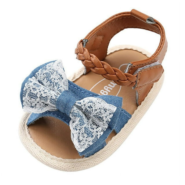 Baby Girls Sandals Summer Shoes Outdoor First Walker Toddler Girls Shoes for Summer