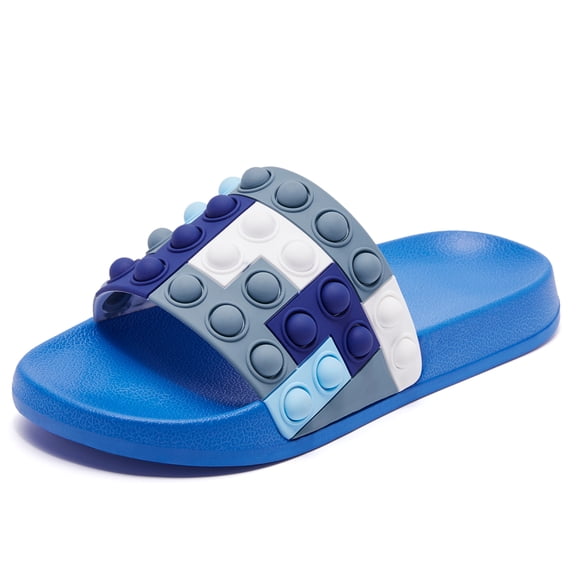 Baby Girls Sandals Toddler Slides Pillow Boys Slippers For House Shower Beach Non-Slip