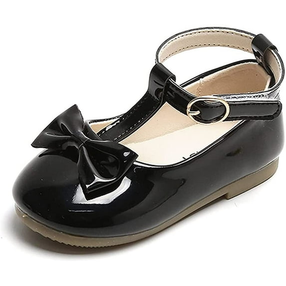 Toddler Baby Girls Dress Shoes Ballet Sparkle Wedding Party Princess Mary Jane Ballerina Flats Shoes for Girls