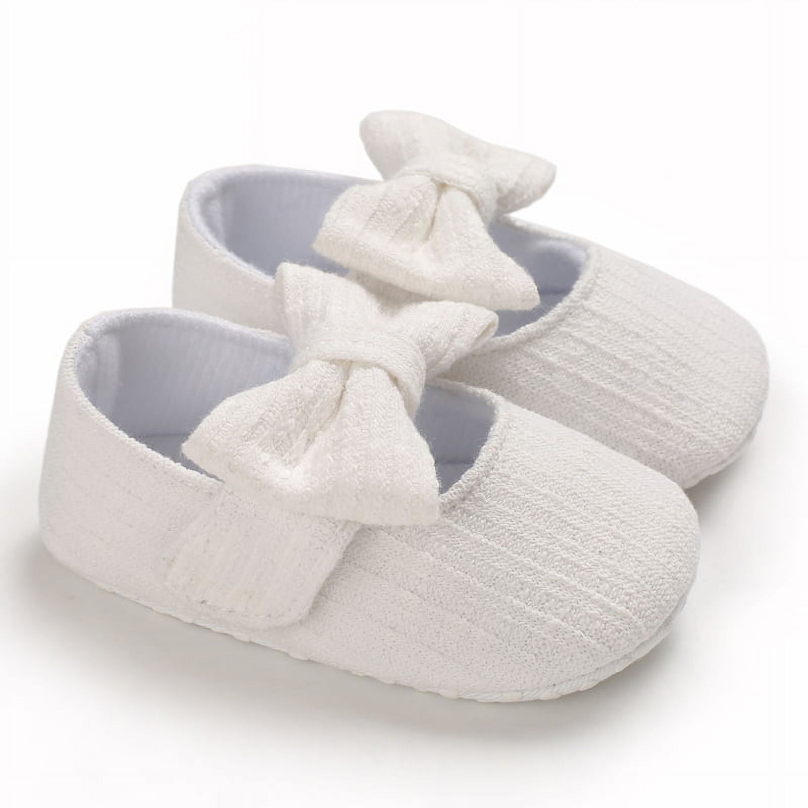Baby Girls Shoes Newborn Infant First Walkers Pram Mary Jane Girls Princess Moccasins Soft Shoes