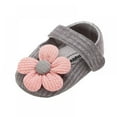 thumbnail image 1 of Baby Girls Shoes, Newborn Sneaker Princess Non-Slip Flat Shoes Sneaker Mary Jane Dress Shoes for Toddlers, 1 of 5