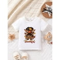 thumbnail image 1 of Baby Girls' Short Sleeve Top With Character Print, 1 of 4