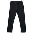 thumbnail image 1 of Baby Girls Solid Comfort Stretch Soft Active Leggings for Spring Fall Black 1T (P201518P), 1 of 4