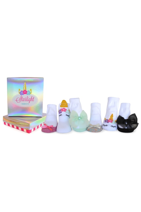 Baby Girls' Starlight Socks 0-12M