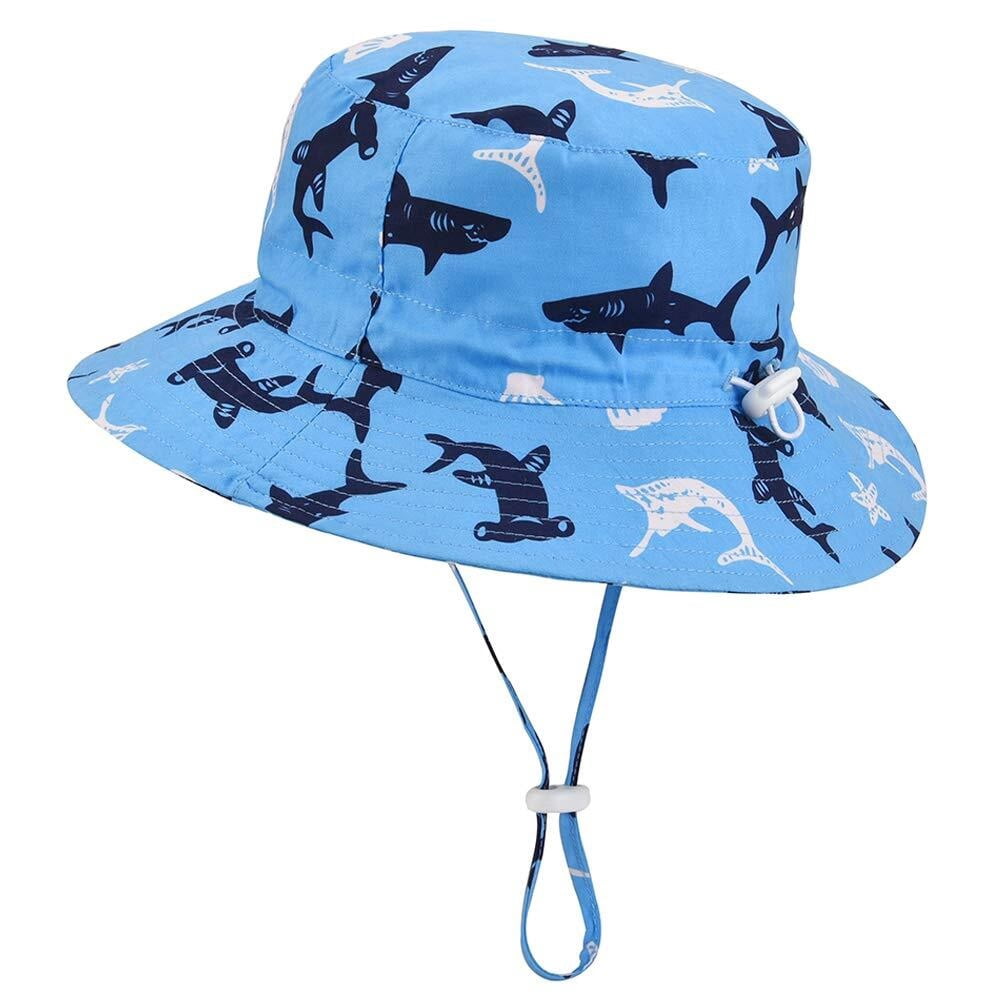 Baby Girls Sun Hat Adjustable - Outdoor Toddler Swim Beach Pool Bucket ...
