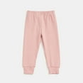 thumbnail image 1 of Baby Girls Sweatpants Athletic Workout Leggings Kids Clothes Cotton Pull On School Uniform Casual Elastic Waist Cargo Pants Pink 5-6 Years, 1 of 6