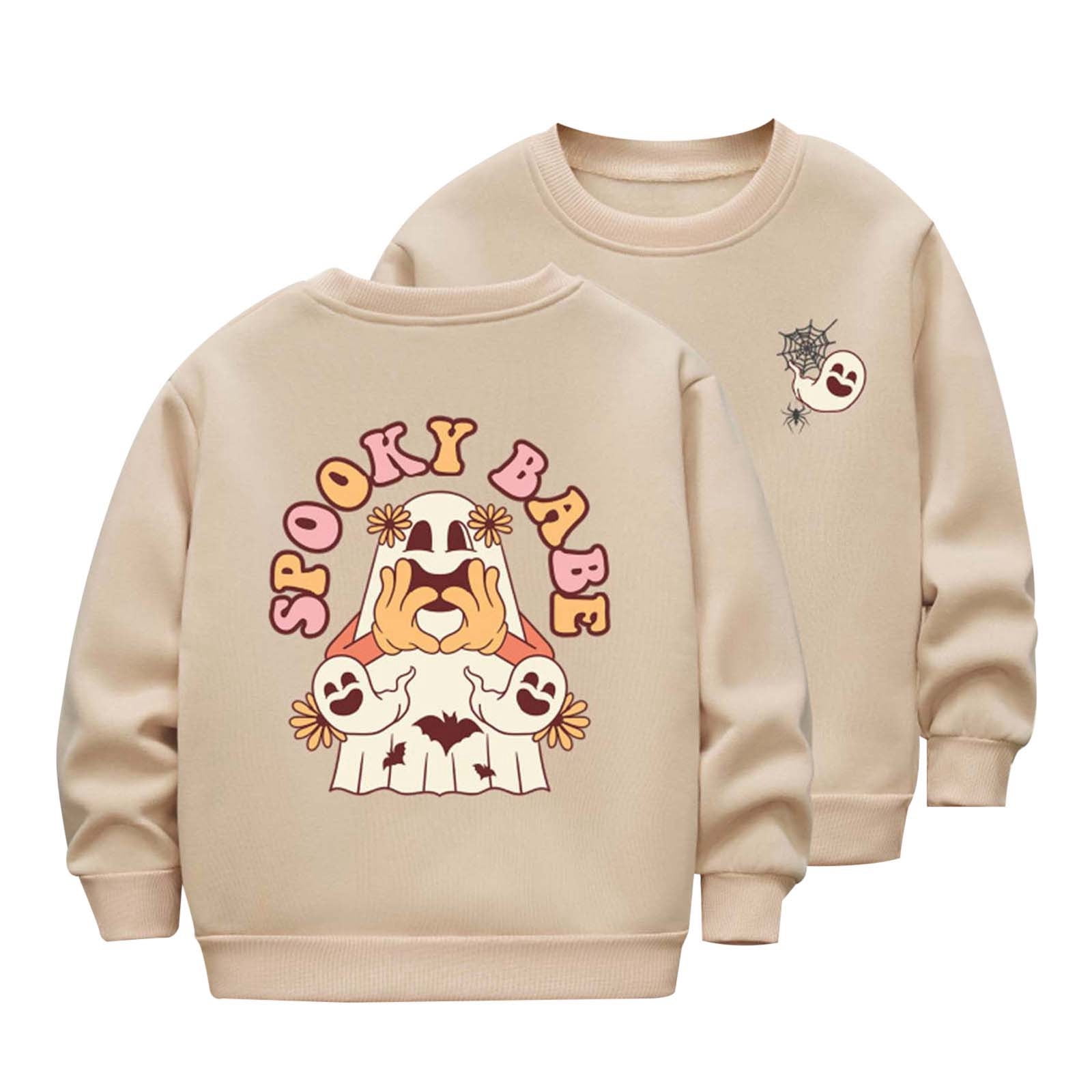 Baby Girls Sweatshirts Casual Pullover Crewneck Winter Long Sleeve Tops Shirts Clothes Clothes for Boy 18 Months Winter Hoodie for Girls Sweater for Boys Musically Sweatshirt Nice Hoodies for Teen Wal...