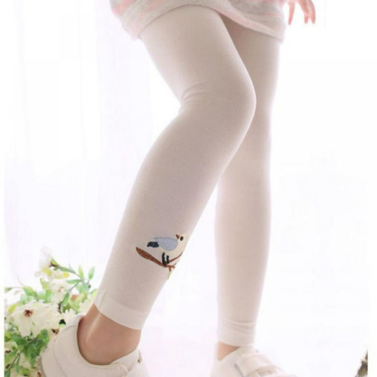 Baby Girls Tights Cable Knit Leggings Stockings Cotton Pantyhose for  Newborn Infants Toddlers White