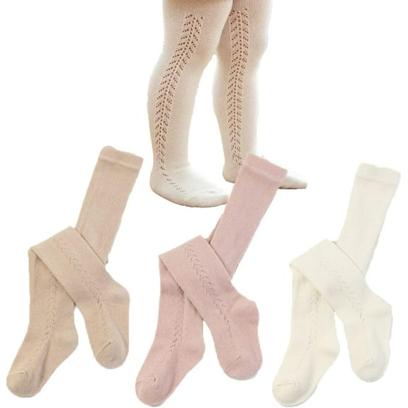 Baby Girls Tights Knit Lace Mesh Breathable Stockings Toddler Pantyhose Infant Leggings