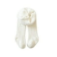 thumbnail image 1 of Baby Girls' Tights Soft Organic Leggings Children's Tights With Non Sole Warm Tights for Girls Size 6-12 Months, 1 of 5