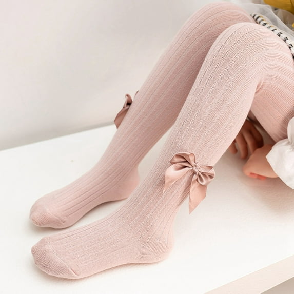 Baby Girls Tights Toddlers Girl Thick Cotton Leggings Seamless Cable Knit Stockings for Kids Pantyhose