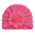 thumbnail image 1 of Baby Girls Turban Hats Caps Bonnets Headwraps For Toddlers Baby Toddler Bucket Hat for Infant Boys Girls Kids Breathable Sun Hat with Chin Strap, 1 of 3