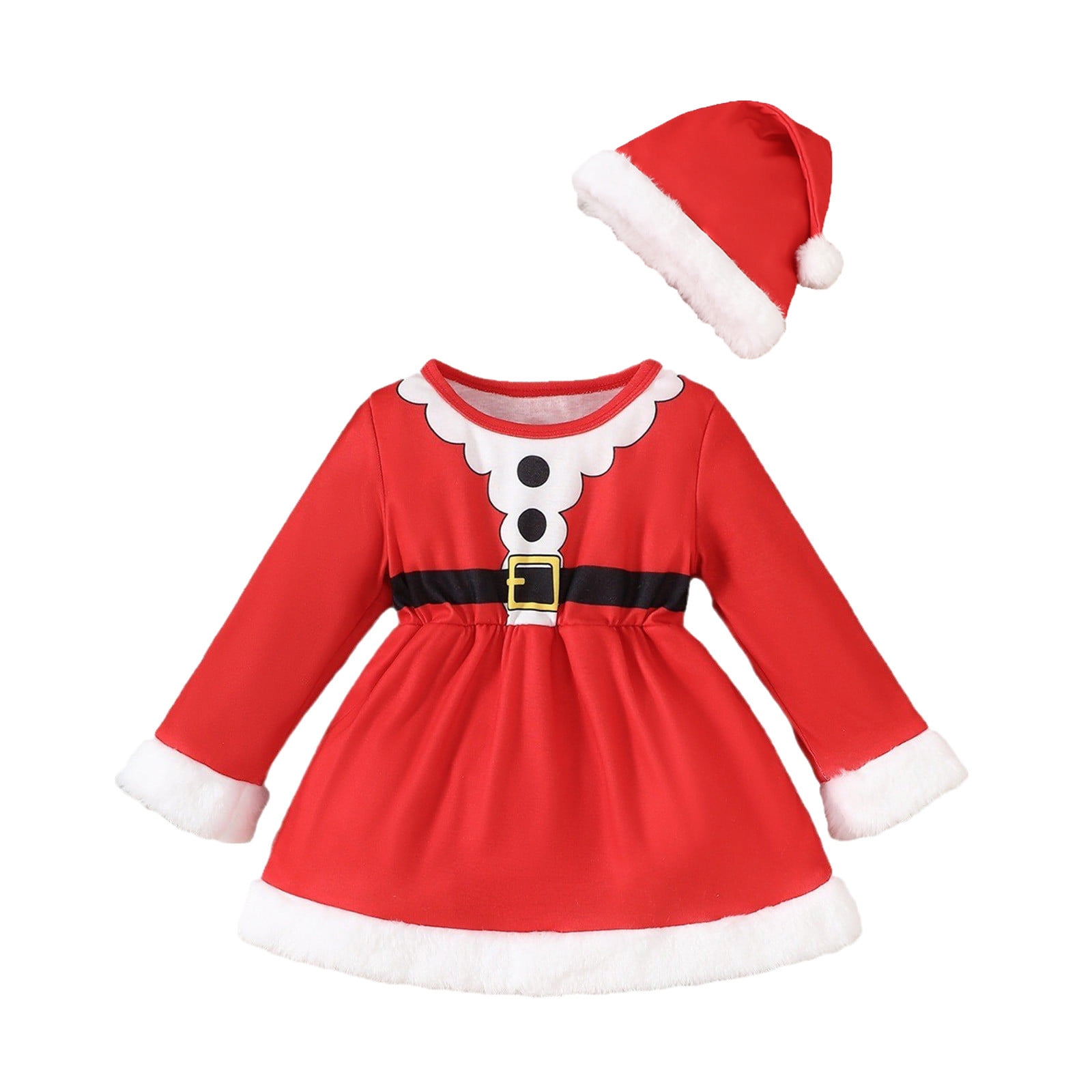 Baby Girls Tutu Dress Baby's LongSleeve Tulle Dress Baby Girl Velvet