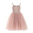 thumbnail image 1 of Baby Girls Tutu Dress Toddler Cotton Tutu Dress Tulle Dresses Girl Sleeveless Princess Dress for 3-4 Years, 1 of 3