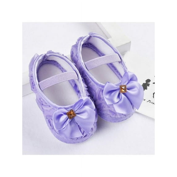 Baby Girls' White Christening Shoes Baptism Floral Wedding Shoes Baby Girls' Bap
