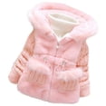 thumbnail image 1 of Baby Girls Winter Autumn Little Kids Toddler Warm Jacket Coat, 1 of 5