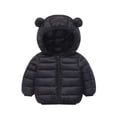 thumbnail image 1 of Baby Girls Winter Coat,Baby Boys Puffer Coat Bear Ear Cute Jackets Zipper Windproof Jacket Outwear for Baby Boys Baby Jacket Baby Winter Clothes, 1 of 5