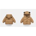 thumbnail image 1 of Baby Girls Winter Coat,Baby Boys Puffer Coat Cute Bear Ear Hooded Jackets with Pockets Zipper Up Down Coats for Kids Baby Boys Winter Down Coat Winter Baby Girl Clothes, 1 of 4