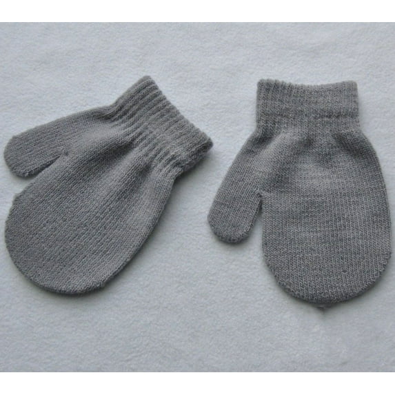 Baby Gloves Baby Toddler Red Mittens Gloves Boys Girls Solid Winter Kids Gloves 7Colors
