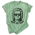 thumbnail image 1 of Baby Got Bach T-shirt, Unisex Women's Men's, Johann Sebastian Bach Composer Classical Music Symphony, Heather Apple Green, Medium, 1 of 6