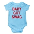 thumbnail image 1 of Baby Got Swag - I Invented Swag, Funny Hip Hop - Cute One-Piece Infant Baby Bodysuit (, 1 of 4