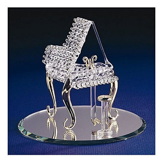Baby Grand Piano Glass Figurine