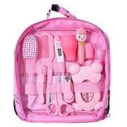 Baby Grooming & Health Kit 13 in 1 Safety Care Set Newborn Nursery Health Care Set with Hair Brush Comb Thermometer