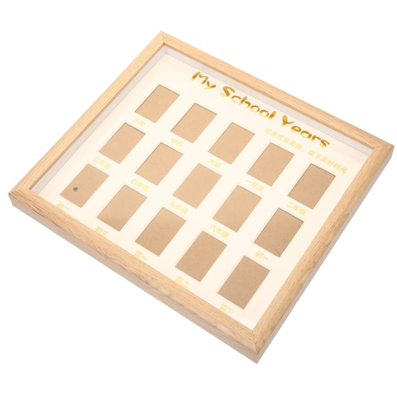 Baby Growth Photo Frame for Memorial , Years Picture Frame for Child, Mom, Graduation, Family Memories Display