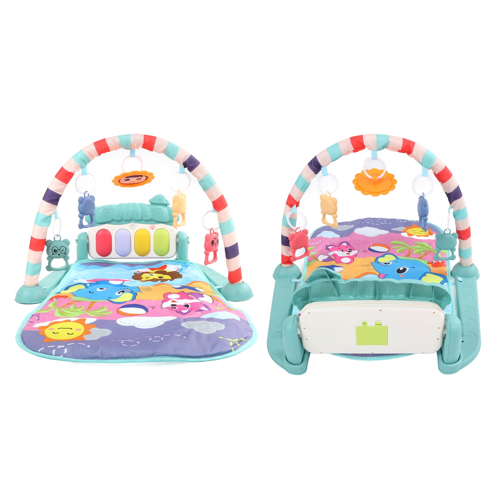 Baby Gym And Infant Play Mat, Musical Kick Play Piano Gym