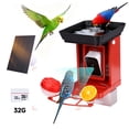 thumbnail image 1 of Smart Bird Feeder with Camera & AI Identification, 2.4GHz WiFi Solar Powered Outdoor Bird Feeder with Cam, 2K Live View, Instant Arrival Alerts, 1 of 8