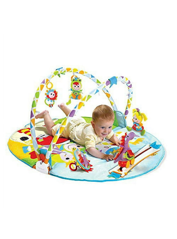 Baby Gym and Play Mat - Gymotion Activity Musical Playland with Accessories for Infants and Toddlers (0m+)