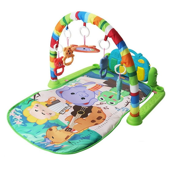 Baby Gym 'n for Play Piano Mat Tummy for Time Playmat for Infant Crawling Grabbing Exercise Activity Mat for Tod
