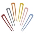 thumbnail image 1 of Baby Hair Accessories 6pcs French Hair Vintage Hair Forks Metal Shaped Chignon Hair Pin Colorful Hair Hair Accessories For Women Girls Girl Hair Clips, 1 of 5