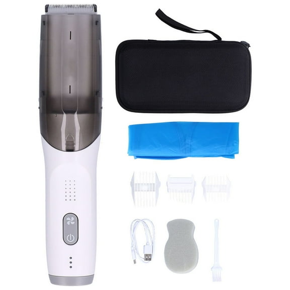 Baby Hair Clippers, Silent Clippers for Kids with Autism, Cordless Toddler Haircut Machine in Bag for Easy Storage, USB Rechargeable, Waterproof, 3 Guide Combs