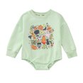 Baby Halloween Costumes,Infant Boys Girls Long Sleeve Cartoon Pumpkins