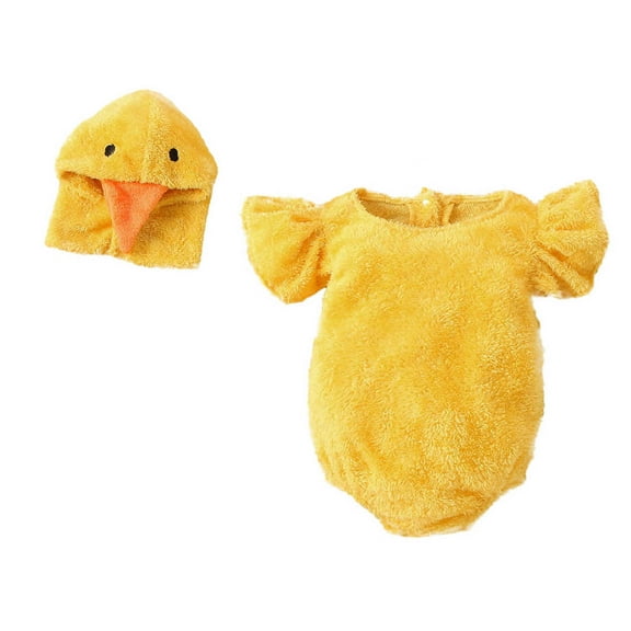 Baby Halloween Hooded Jumpsuit Cartoon Animal Outfit Baby Bodysuit Long Sleeve Winter Autumn Hooded Romper Clothes 18-24 Months