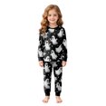 thumbnail image 1 of Baby Halloween Pajamas Toddler Pajamas Boys Girls Baby Pjs Sets Kids 2pcs Long-Sleeve Snug fit Sleepwear Size 6-7 Years,Black, 1 of 9