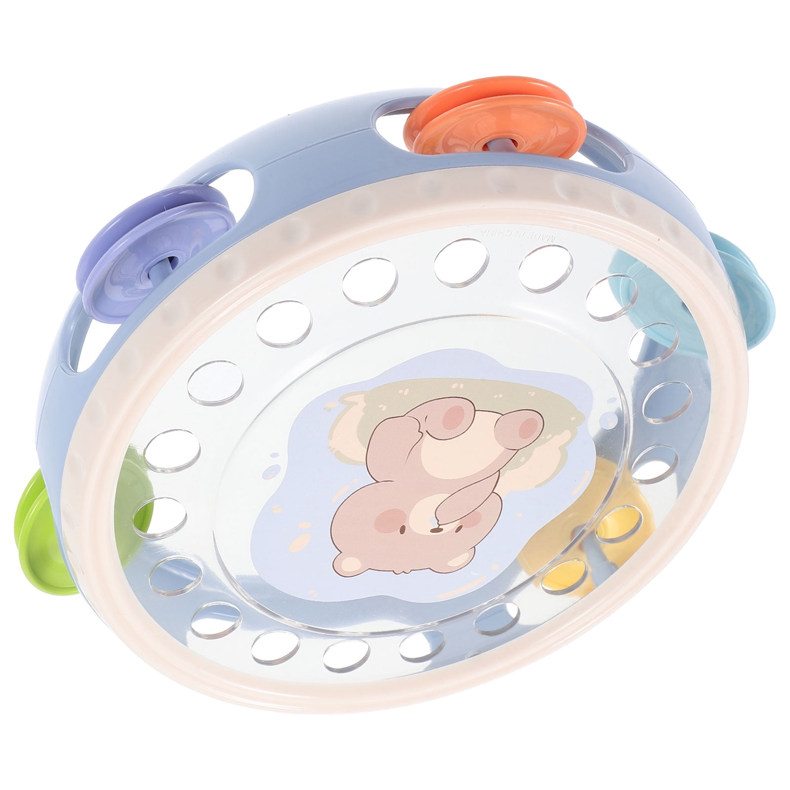 Baby Hand Clap Rattle Percussion Instruments Tambourines for Adults