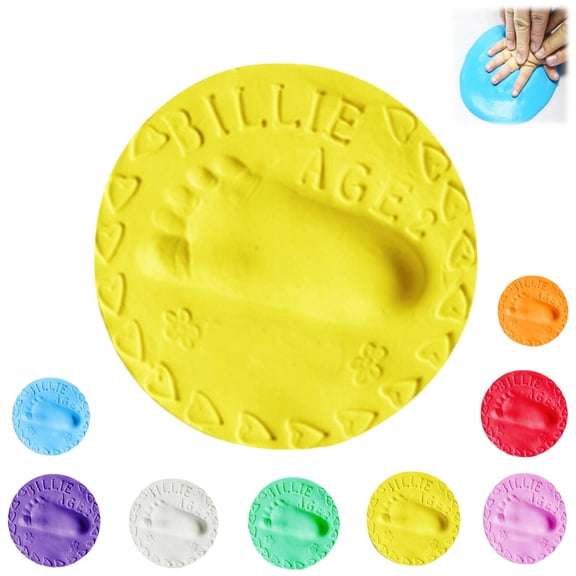 Baby Hand and Footprint Keepsake,Baby Hand and Foot Ink Pad, Baby Drying Soft Handprint Imprint Casting Fingerprint 20g
