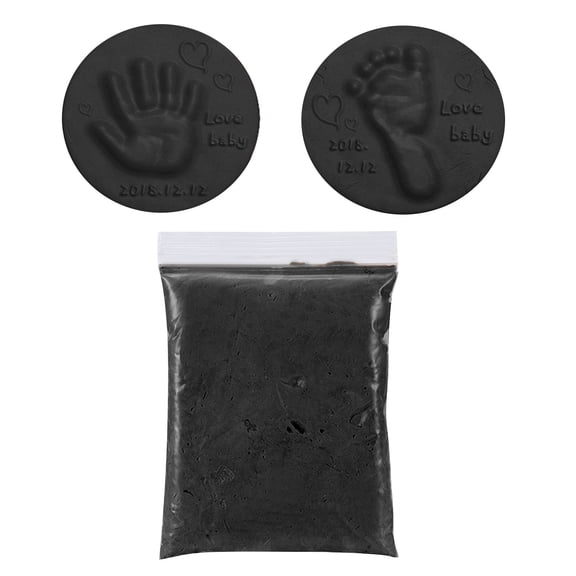 Baby Handprint Footprint Kit Air Drying Soft Clay DIY Craft Keepsake Toy for Kids Parent Child Bonding Activity Art Supplies