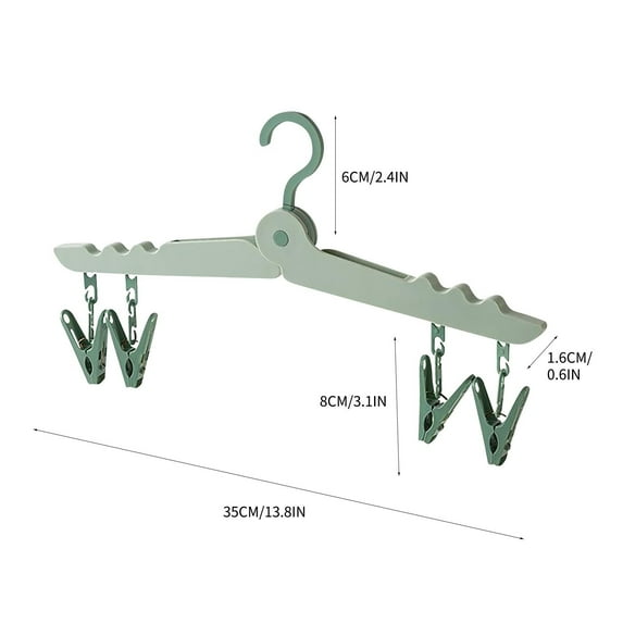 Baby Hangers Folding Hanger Portable Travel Multi Functional Hanger Hangers