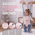 thumbnail image 1 of Baby Harness for Walking, Handheld Adjustable Standing Up Walking Learning Helper Child Baby Walk Assist Trainer Tool for Toddler 7-24 Month Old(Grey, Mesh Gear-guard), 1 of 8