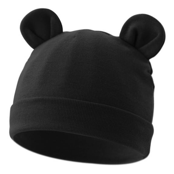 Baby Hat Double Layered Toddler Hat Elastic Hospital Hat Adjustable Head Circumference Comfortable Bonnet Fall Winter